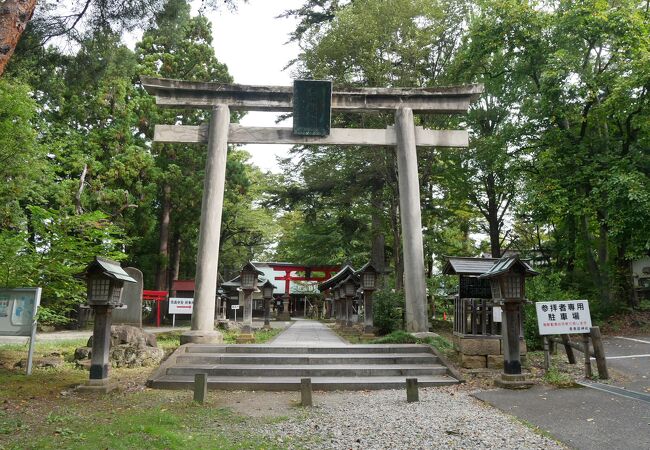 歴史ある神社