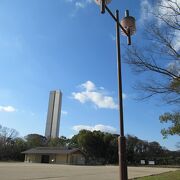 古墳に囲まれた公園