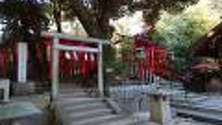伏見稲荷の様な赤い鳥居