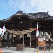 酒どころ西条にふさわしい鎮守