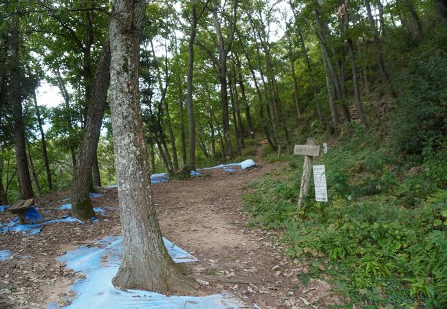 鏡山城跡