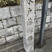 江戸時代に水戸藩邸があった場所