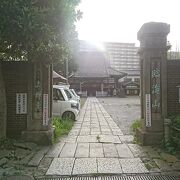 旧東海道近くにある浄土宗寺院