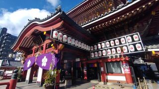 参拝者も鳩もいっぱい