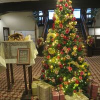 ロビーのクリスマスツリー