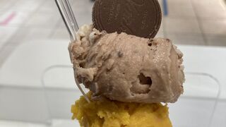 イタリアで有名なチョコレート屋のジェラート！