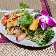 ホタテのサラダ