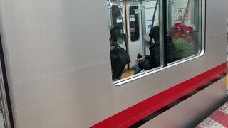 1月2日に茅場町から中目黒まで