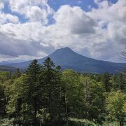 雄阿寒岳と雌阿寒岳