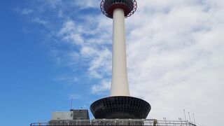 京都駅前のシンボル