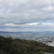 山頂にある公園