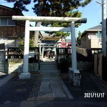 正面の様子です。