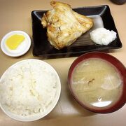 焼き魚定食がおすすめ