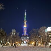 札幌観光といえばテレビ塔