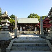 平家に由緒のある神社です。