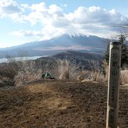 富士の絶景を眺めながら