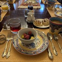 朝食、二日目。