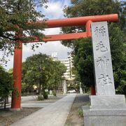 第1京浜そばの神社