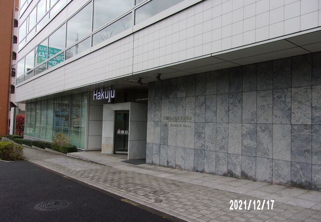 コンサートの会場です。