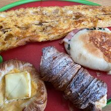 多様なパンがある