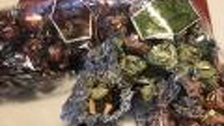 かわいい葉っぱ型のチョコレート