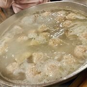 美味しい鶏出汁！鳥ミンチが最高です。