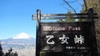 視界は金時山山頂の方が良い