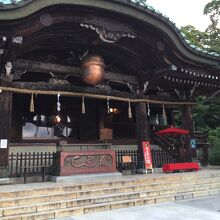 歩いていける距離に筑波山神社がありますよ。