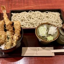 天丼もせいろもミニサイズ