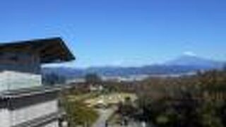 日本平夢テラス、富士山を望む