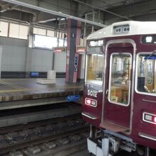 今津線宝塚駅停車冲の西宮北口行き