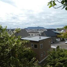 五稜郭タワーが見えました。この距離です。