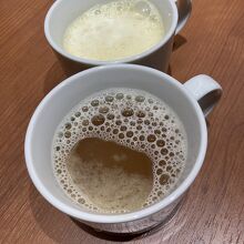 コーンスープとオニオンスープ