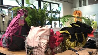 リュックがいいですね