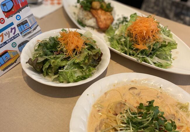 朝霞台駅:カジュアルな洋風ランチ