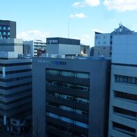 泊った部屋の窓からの眺め