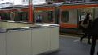 旅客列車は府中本町から