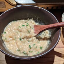 もつ鍋のしめ、雑炊最高でした