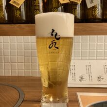 ビールです。