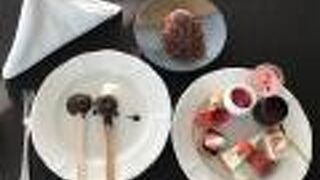 冬のデザートビュッフェ