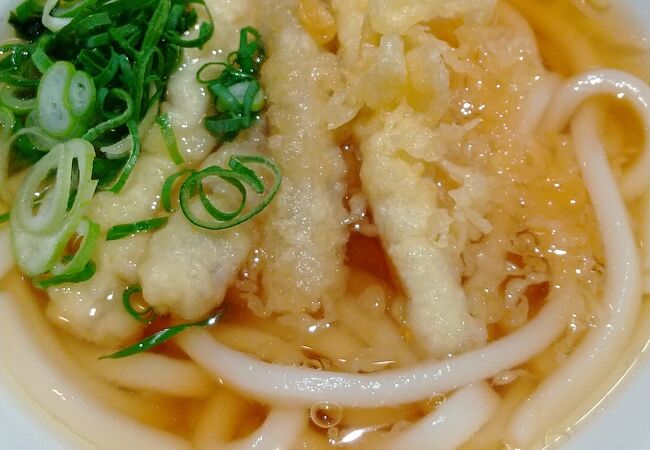 筑紫口の博多うどん