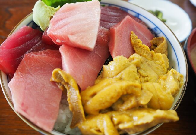 大間のマグロは、旬でなくても美味しい