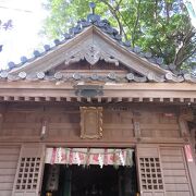 竹島の5つの神社の中で中心の神社