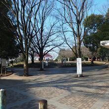 西郷山公園入口