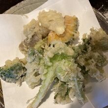 山菜と野菜の天ぷら