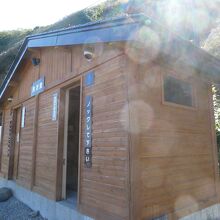 更衣室。男女別です。