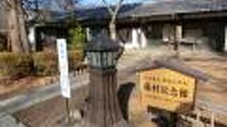 懐古園の中にある、藤村好きにはたまらない場所です。