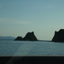 武井の島を望む海岸