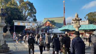 とても混雑していました