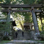 諏訪大社四社の中では、最古参の神社？